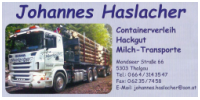 Johannes Haslacher - Transportunternehmen