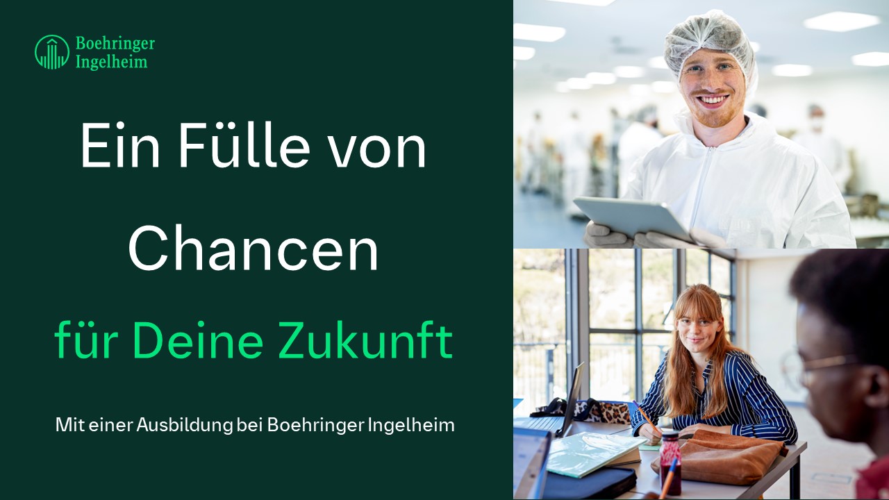 Deine Ausbildung in 2025 bei Boehringer Ingelheim